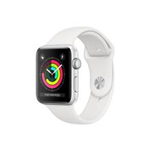 Apple Watch MTF22TU/A Series 3 Gps 42Mm Gümüş Rengi Alüminyum Kasa Ve Siyah Spor Kordon