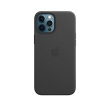 Iphone 12 Pro Max Deri Kılıf Siyah - MHKM3ZMA