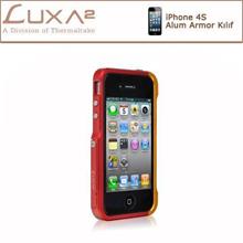 LUXA2 iPhone Alum Armor Aluminyum Kılıf - Kırmızı Altın LHA0074-B