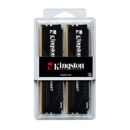 Kingston Kf560C36Bbek2-32Tr 32Gb (2X16Gb) 6000Mhz Ddr5 Cl36 Dımm Beastblack Expo